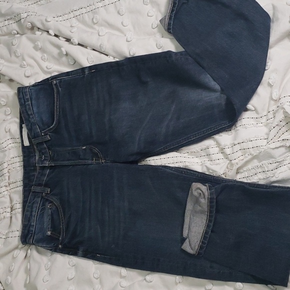 ALLSAINTS men’s Jack Tappered Jeans, In Dark Indigo button fly size 30 - Picture 3 of 9